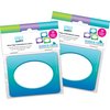 Barker Creek Ombré Name Tags/Self-Adhesive Labels, Multi-Design Set, 90/Set 4365